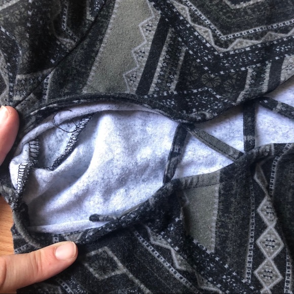 CHARLOTTE RUSSE gray cage dress - Picture 6 of 16